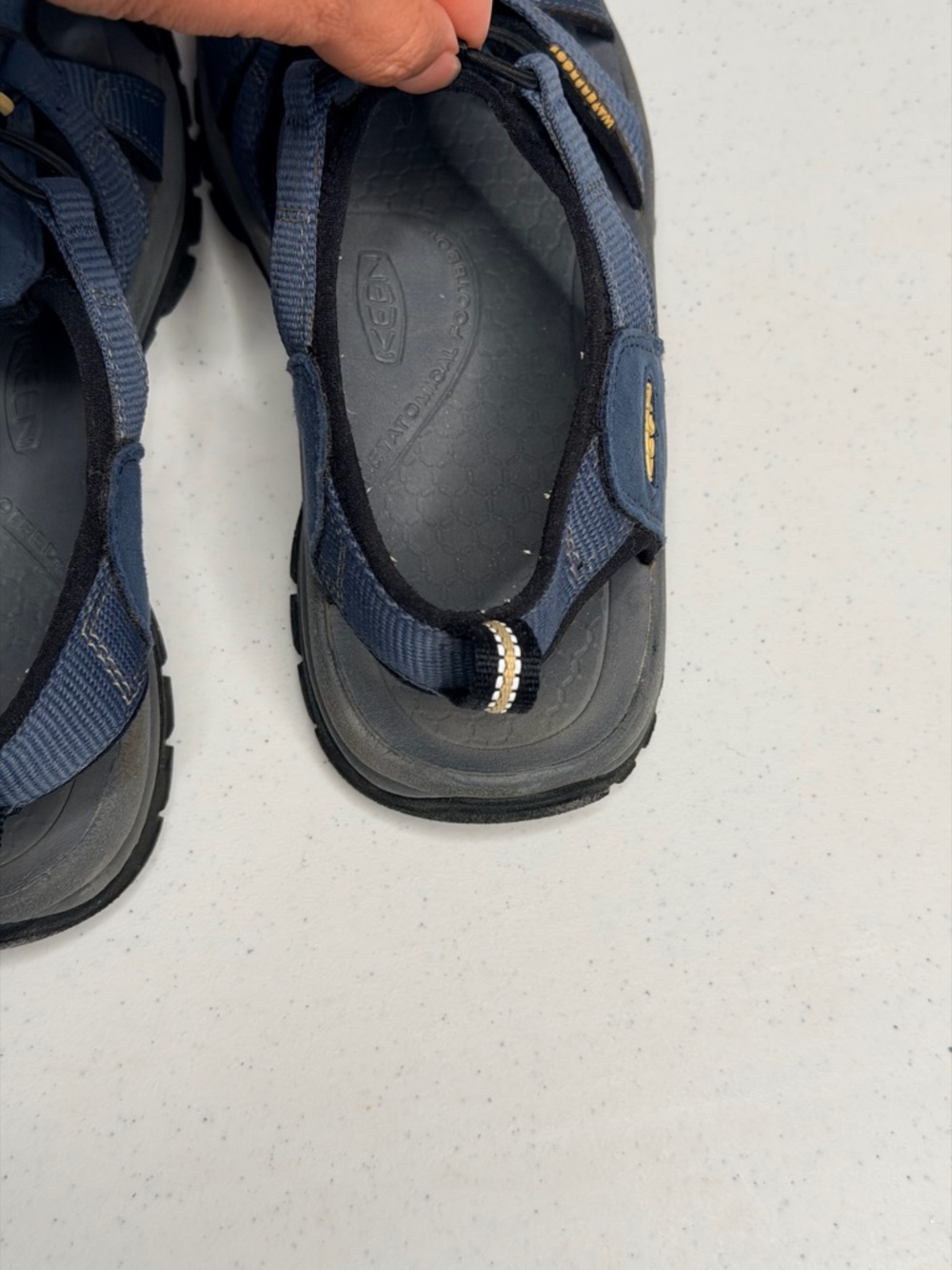 Keen Navy and Pink Sport Sandals - Picture 6 of 9